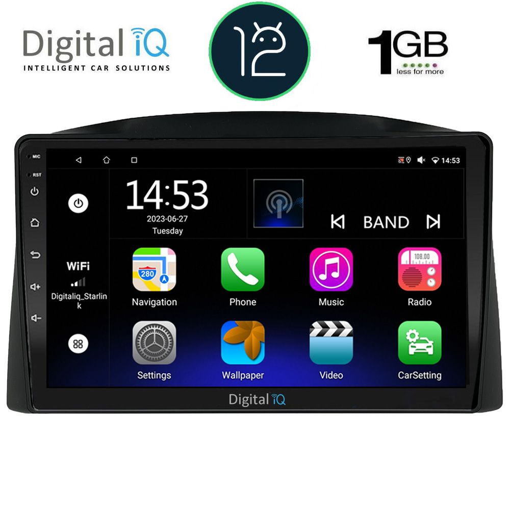 DIGITAL IQ RTA 1271_GPS (10inc) MULTIMEDIA TABLET OEM JEEP GRAND CHEROKEE mod. 2005-2007 with Original Navi