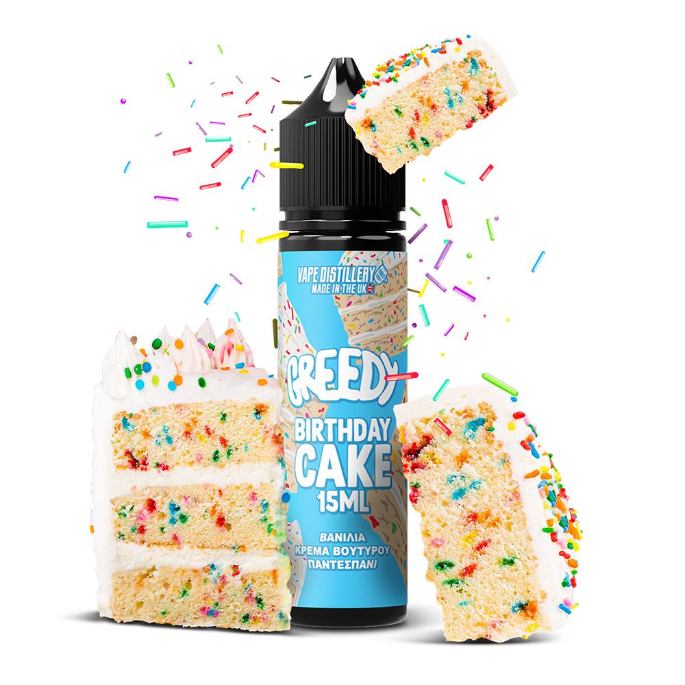 Vape Distillery Greedy Bear Flavorshot Birthday Cake 15ml/60ml