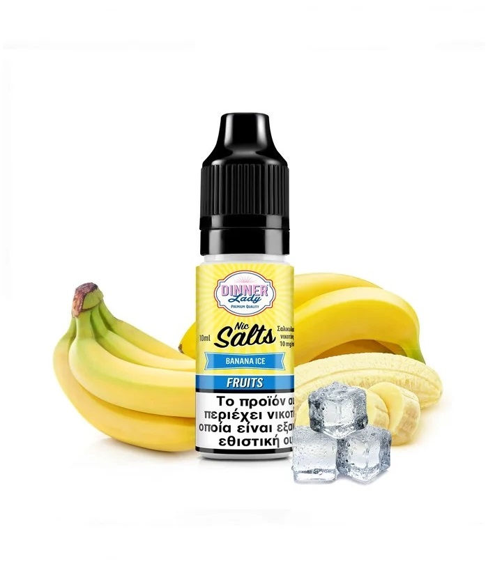 Dinner Lady Salt Banana Ice 10ml 10mg