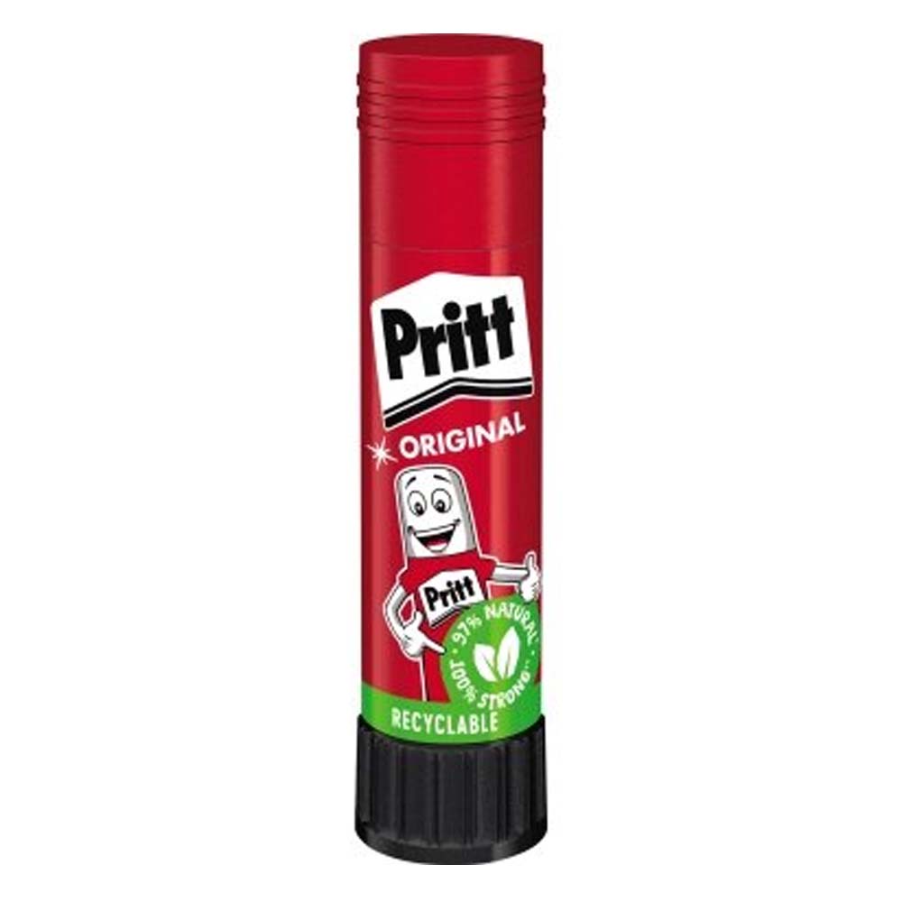 Pritt Κόλλα Stick Original Stick Μεγάλου Μεγέθους για Χαρτί 43gr Χωρίς Διαλύτες (2643018) (PRI26430180)