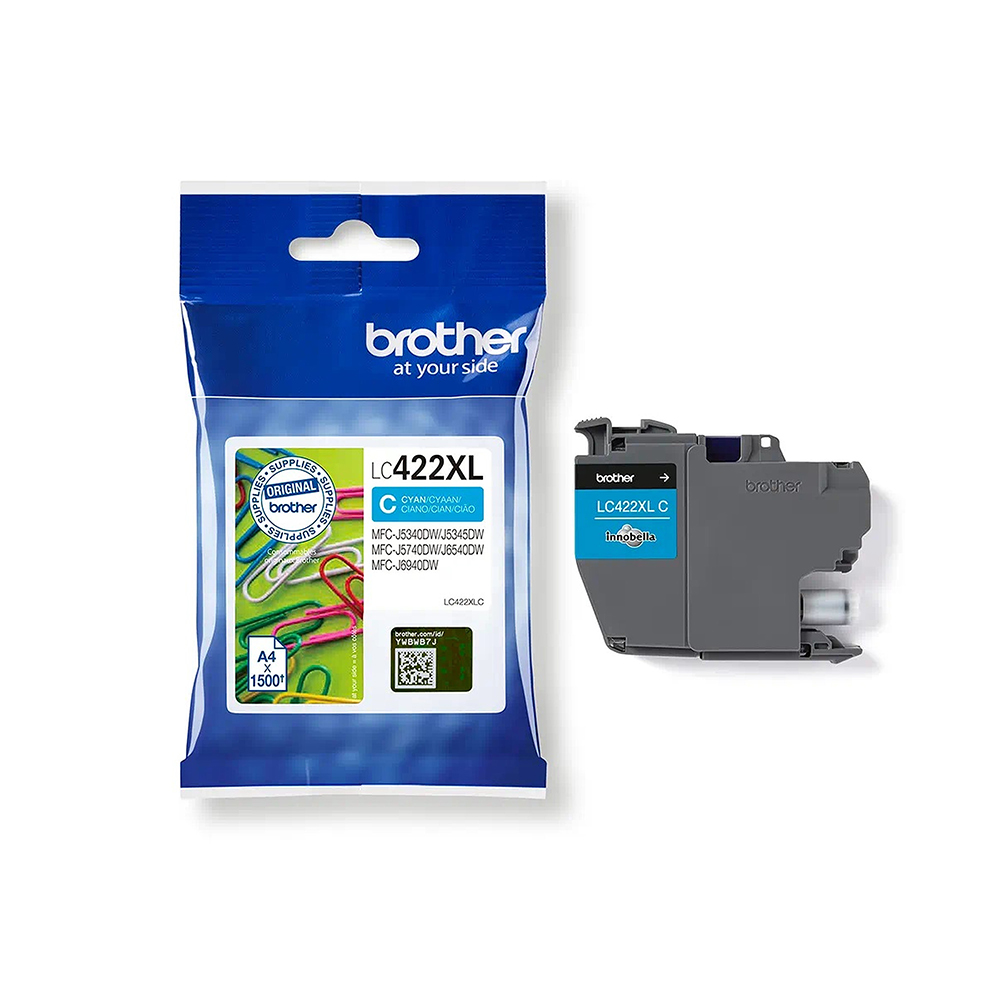 Brother Μελάνι Inkjet LC Cyan Cartridge (LC422XLC) (BROLC422XLC)