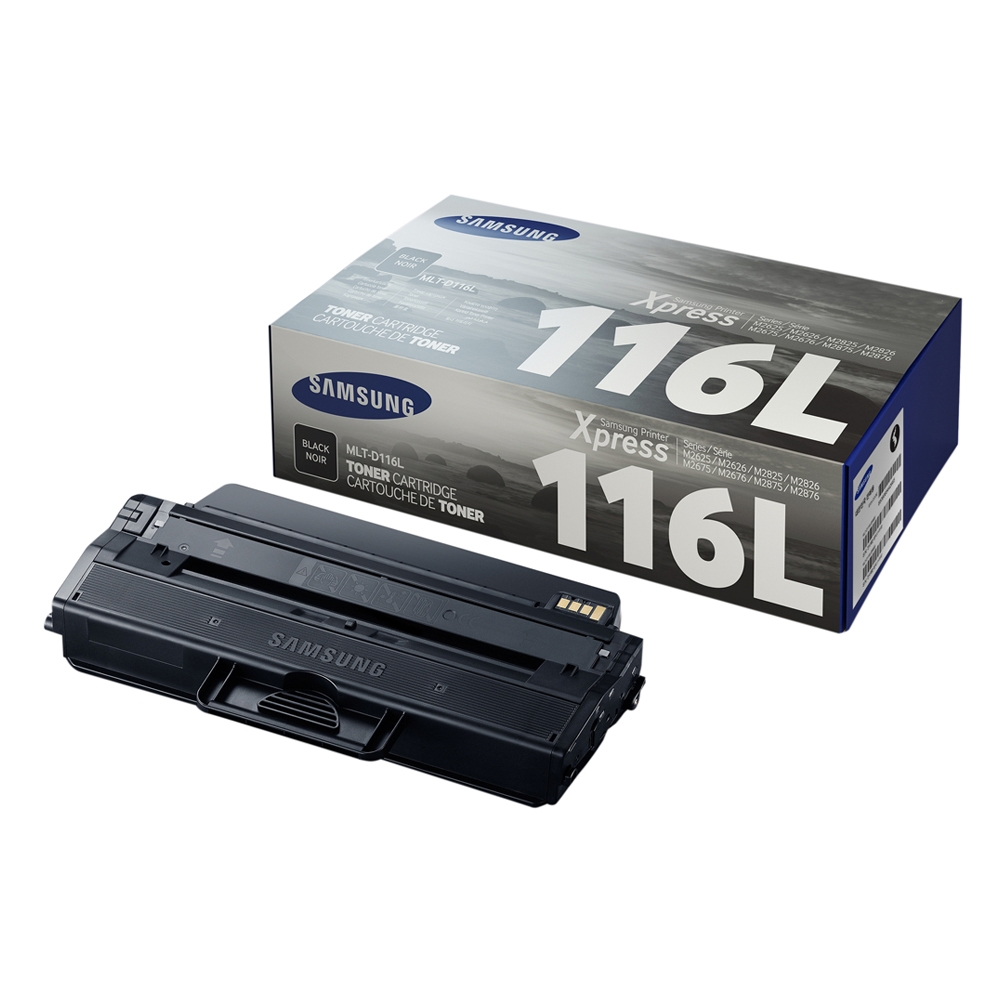 Samsung MLT-D116L High Yield Black Toner Cartridge (SU828A) (HPMLTD116L)