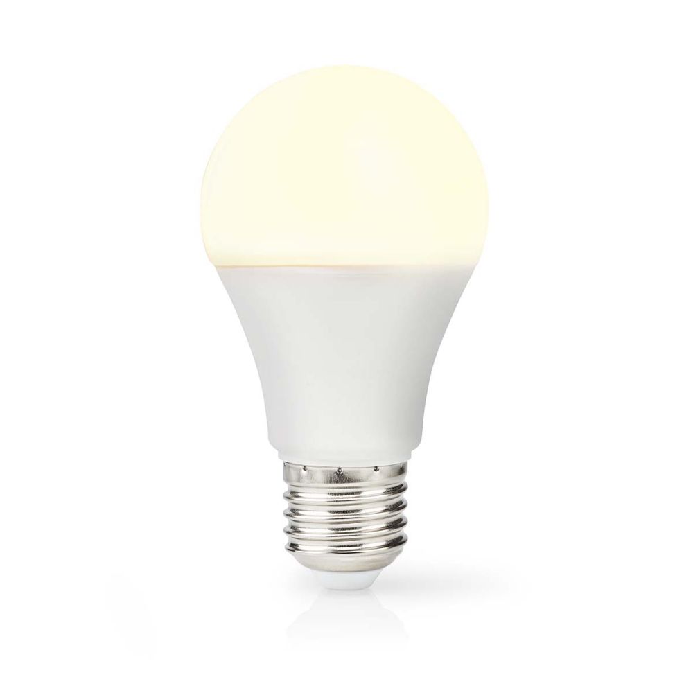 Nedis Λάμπα LED για Ντουί E27 και Σχήμα A60 Θερμό Λευκό 806lm (LBE27A602) (NEDLBE27A602)