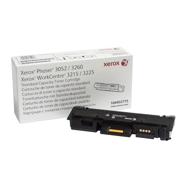 XEROX PHASER 3260, WC 3225 BLACK TONER (1.5k) (106R02775) (XER106R02775)