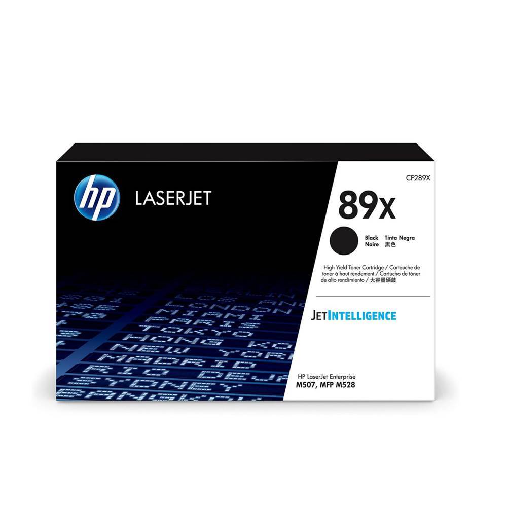 HP 89X LaserJet Black Toner HC (10k) (CF289X) (HPCF289X)