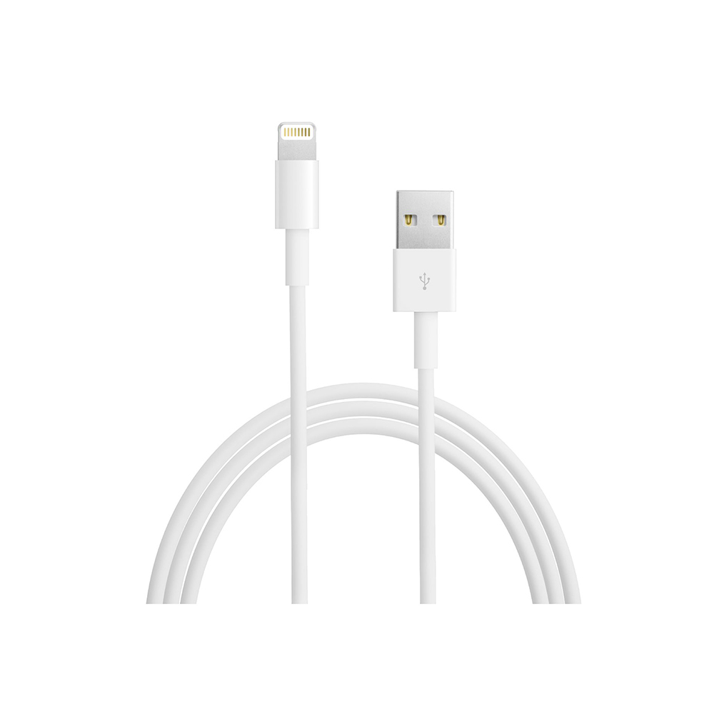 Apple Charge Cable USB to Lightning Λευκό 1m (MXLY2ZM/A) (APPMXLY2ZM/A)