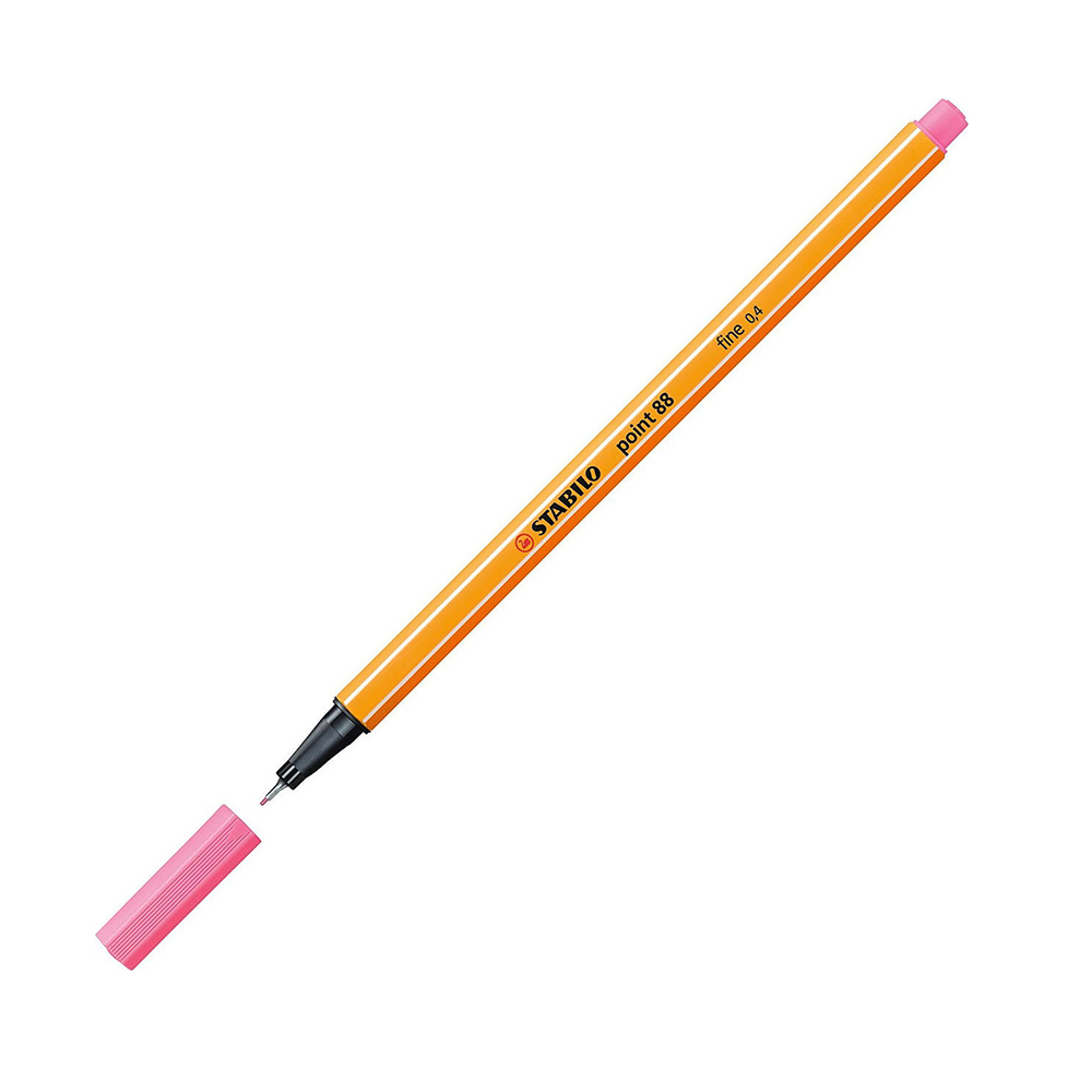 Μαρκαδόρος Σχεδίου STABILO Point 88 0.4 mm (Light Pink) (88/29)
