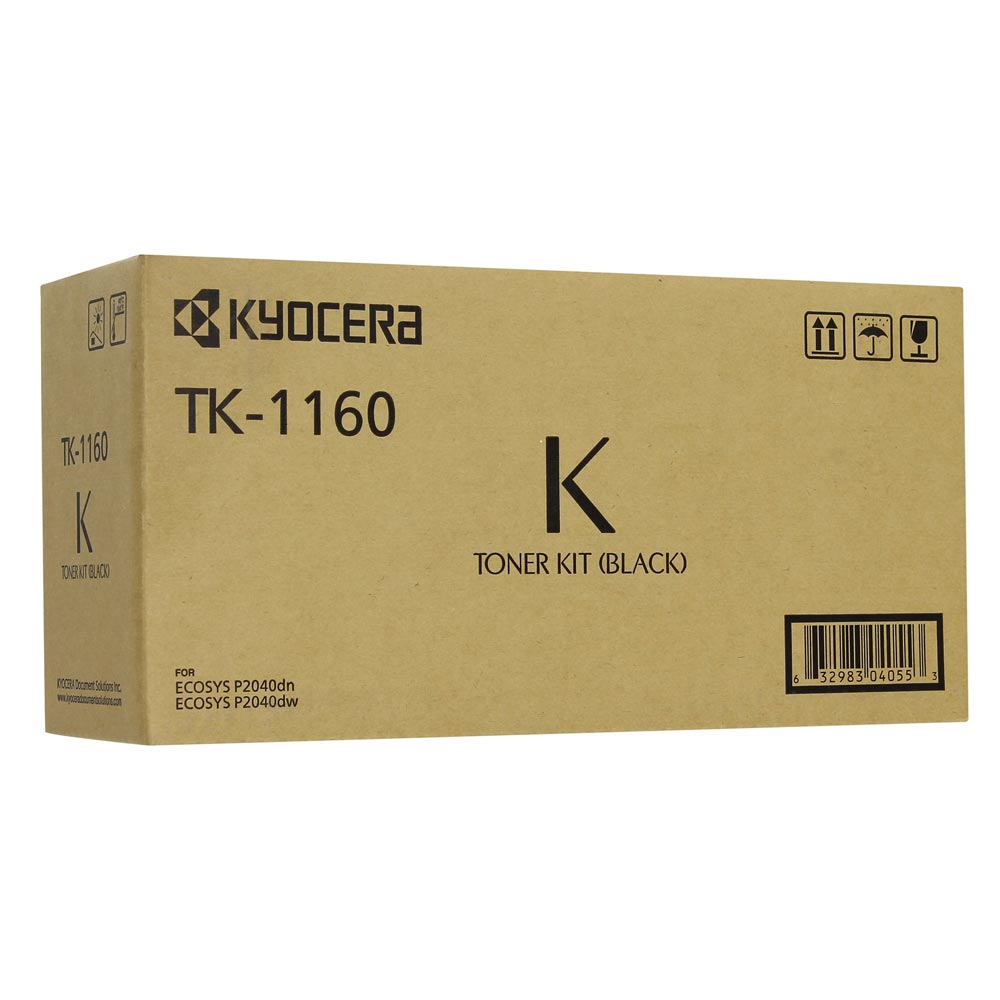 KYOCERA TK-1160 TNR CRTR BLK (7.2k) (TK-1160) (KYOTK1160)