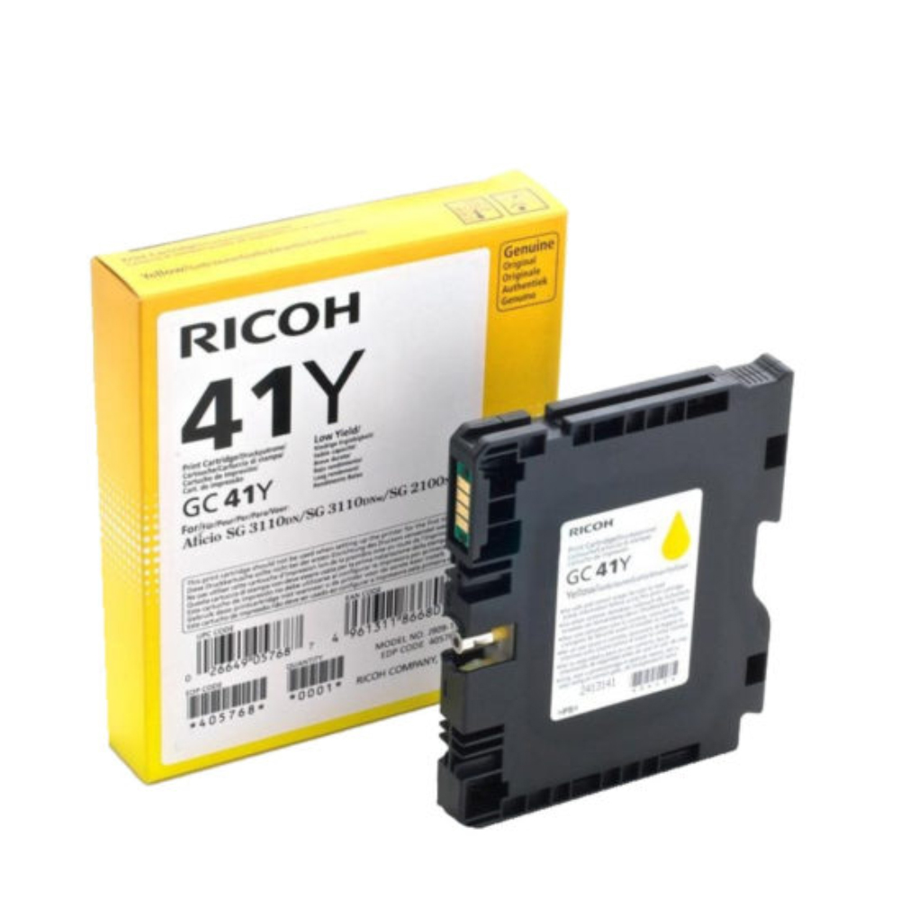 RICOH AFICIO SG3100 SERIES INK YELLOW (2.2k) (405764) (RICGC41Y)