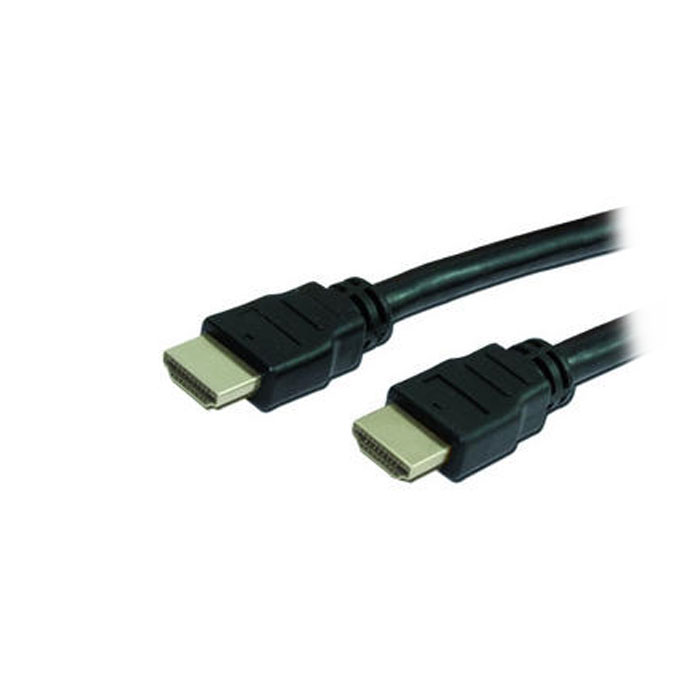 Καλώδιο MediaRange HDMI/HDMI Version 1.4 with Ethernet Gold-plated 5.0M Black (MRCS142)