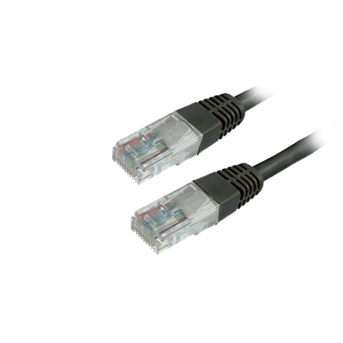 Καλώδιο MediaRange Network UTP CAT 6 RJ45/RJ45 5.0M Black (MRCS104)