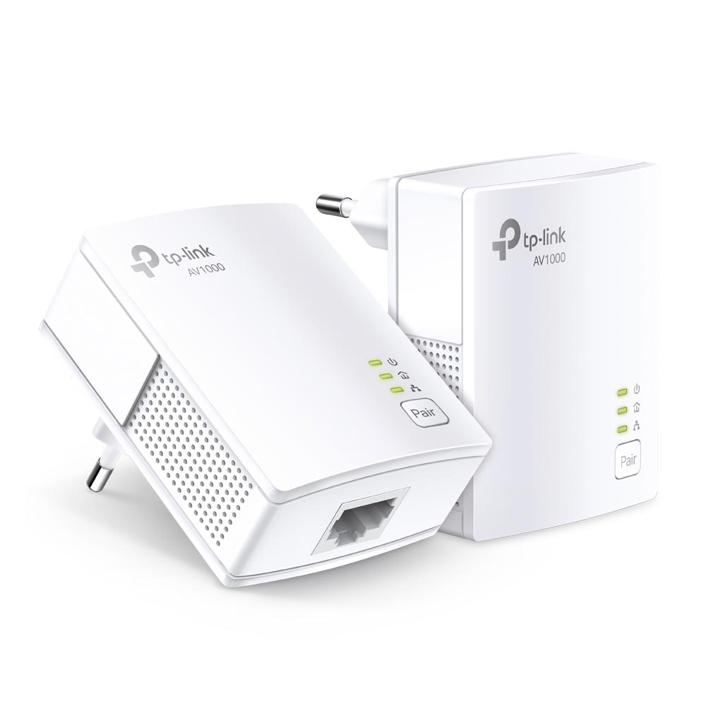 TP-LINK Powerline PA7017 AV1000 Starter Kit V4 (TL-PA7017 KIT) (TPTL-PA7017KIT)