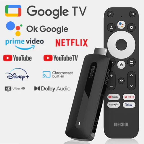 MECOOL 4K ANDROID 11 TV STICK 2+16GB BLACK