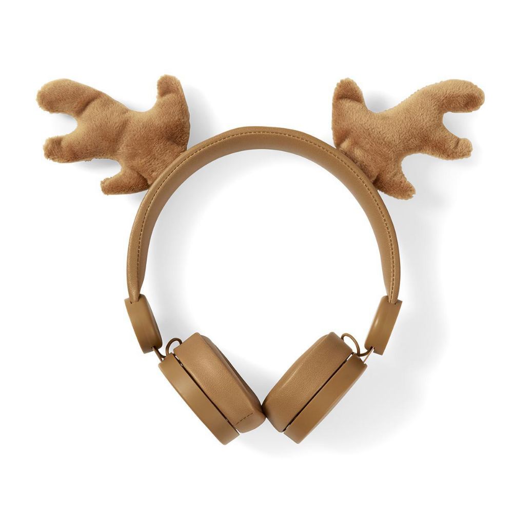 Nedis Ενσύρματα On Ear Παιδικά Ακουστικά Καφέ (HPWD4000BN) (NEDHPWD4000BN)