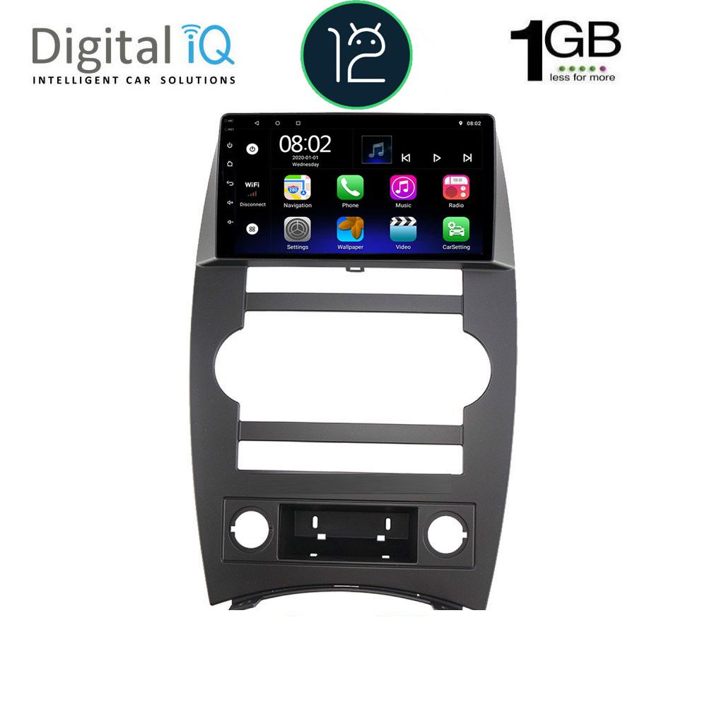 DIGITAL IQ RTA 1274_GPS (9inc) MULTIMEDIA TABLET OEM JEEP COMMANDER mod. 2007-2009