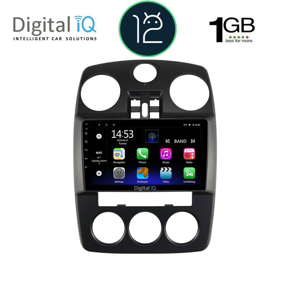 DIGITAL IQ RTA 1287_GPS (9inc) MULTIMEDIA OEM CHRYSLER PT CRUISER mod. 2005-2010