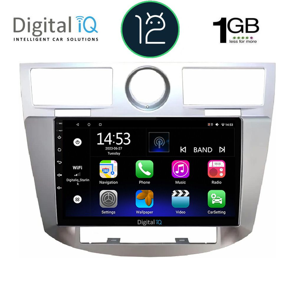 DIGITAL IQ RTA 1289_GPS (9inc) MULTIMEDIA OEM CHRYSLER SEBRING mod. 2008-2010