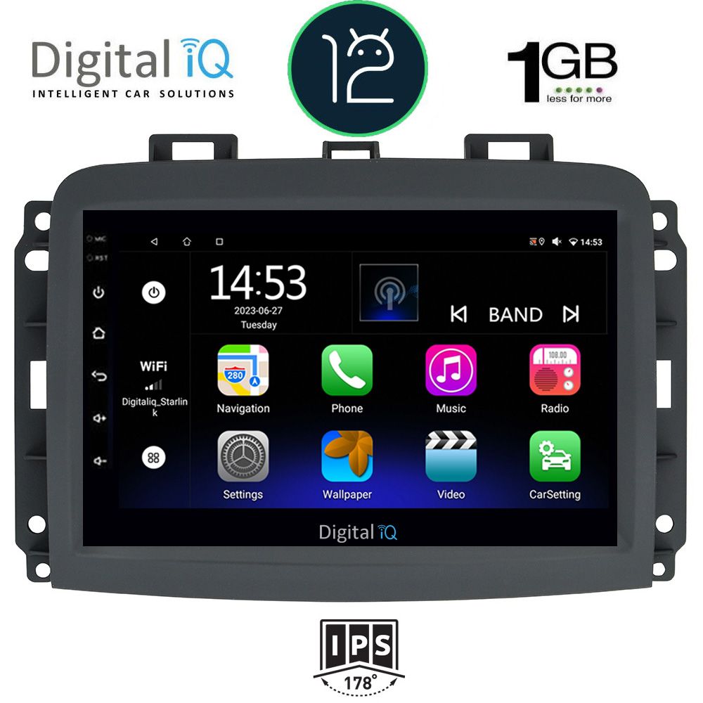 DIGITAL IQ RTA 1132_GPS (10inc) MULTIMEDIA TABLET OEM FIAT 500L mod. 2012>