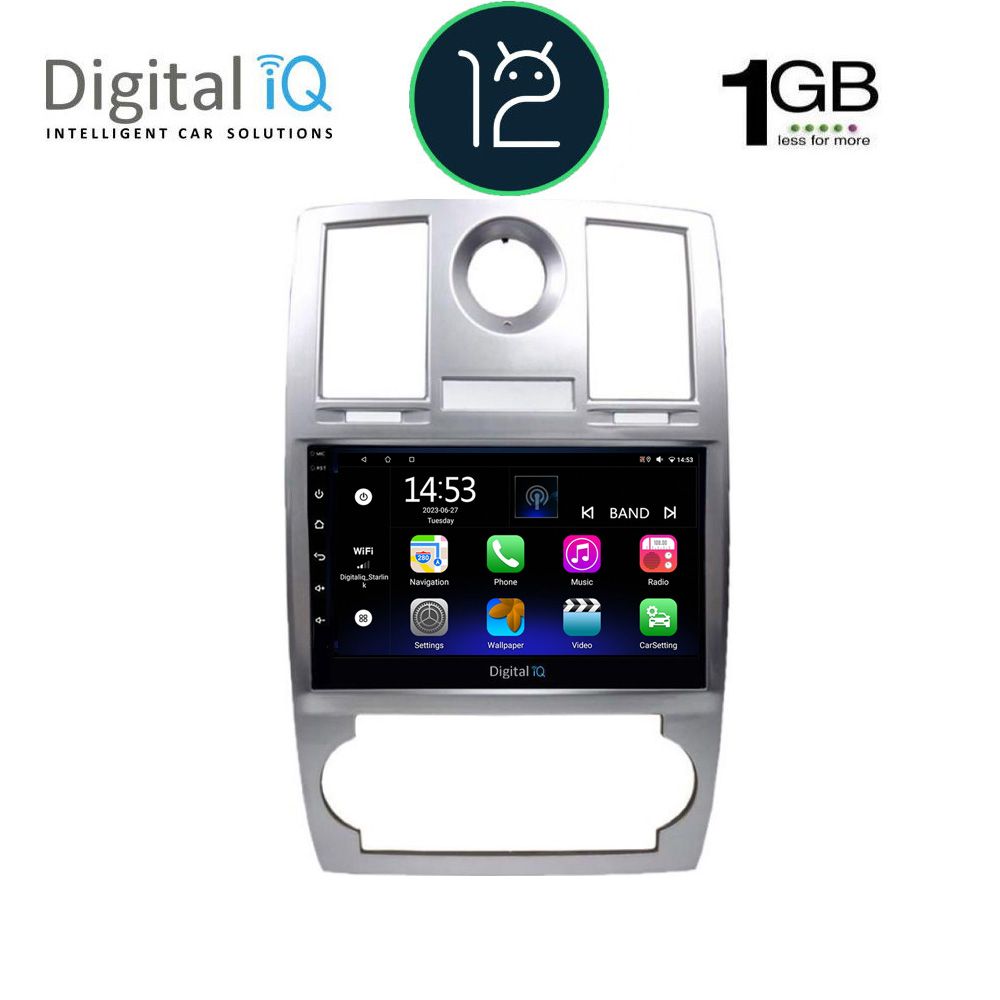 DIGITAL IQ RTA 1285_GPS (9inc) MULTIMEDIA TABLET OEM CHRYSLER 300C mod. 2005-2010