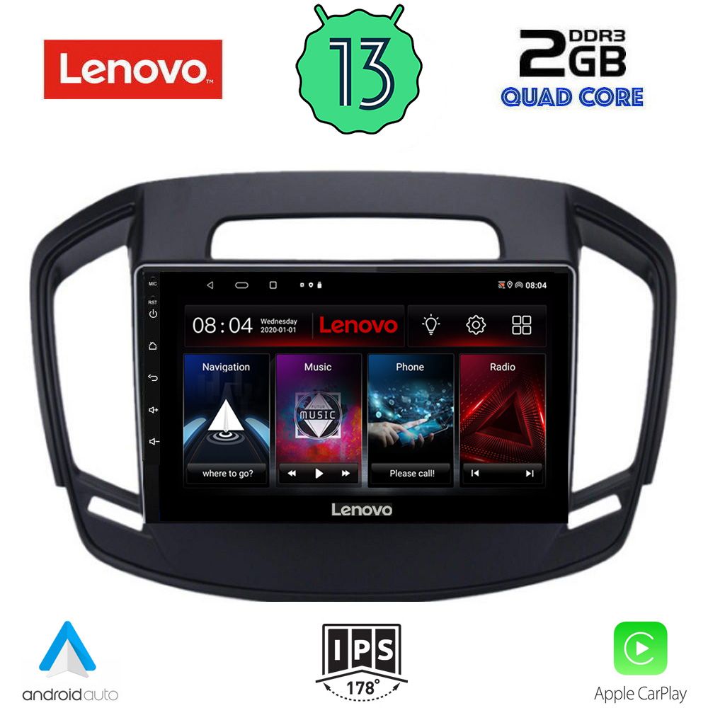 LENOVO LVD 4492_CPA (9inc) MULTIMEDIA TABLET OEM OPEL INSIGNIA  mod. 2014-2017