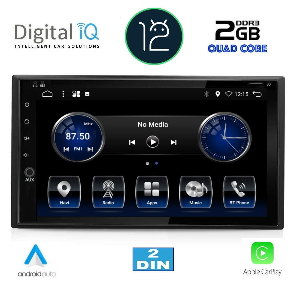 DIGITAL IQ BXH 214_CPA (6.5'' SLIM) MULTIMEDIA 2DIN