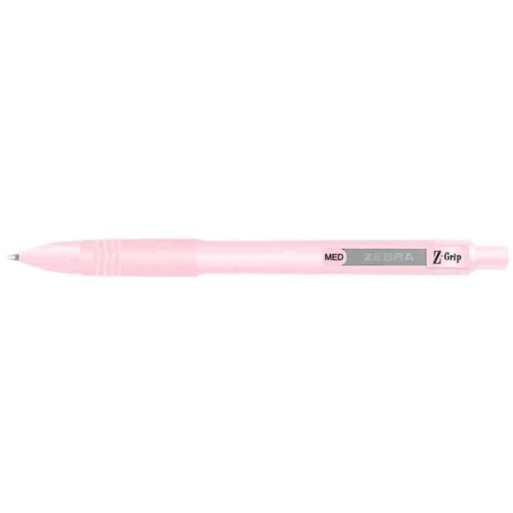 Zebra Στυλό Ballpoint Pastel Pink 1.0mm με Μπλε Μελάνι Z-Grip Smooth (ZB-91807) (ZEB91807)