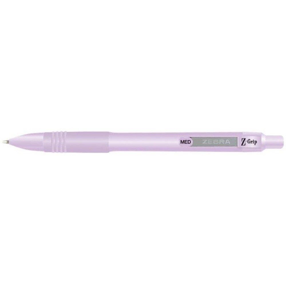 Zebra Στυλό Ballpoint Pastel Purple 1.0mm με Μπλε Μελάνι Z-Grip Smooth (ZB-91808) (ZEB91808)