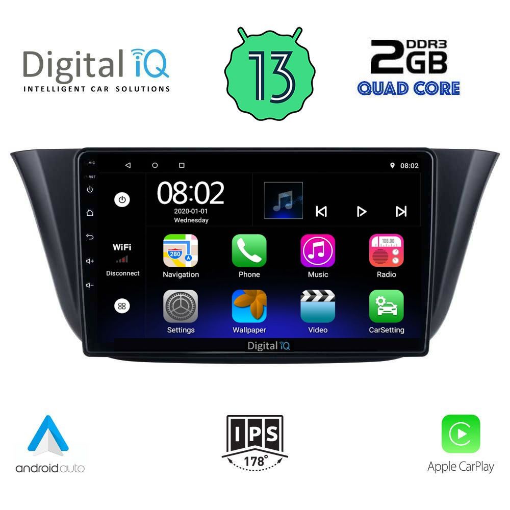 DIGITAL IQ RSB 2265_CPA (9inc) MULTIMEDIA TABLET OEM IVECO DAILY mod. 2014&gt;