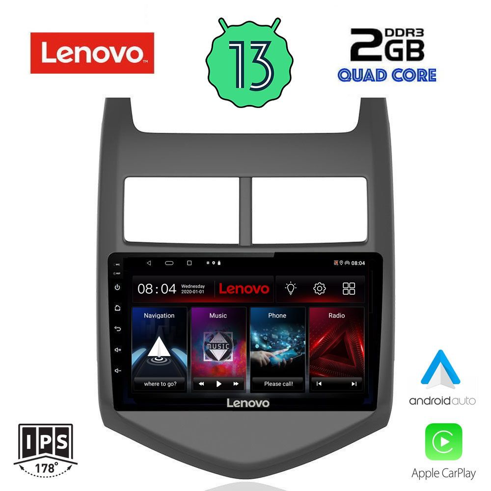 LENOVO LVD 4074_CPA (9inc) MULTIMEDIA TABLET OEM CHEVROLET AVEO mod. 2011-2014