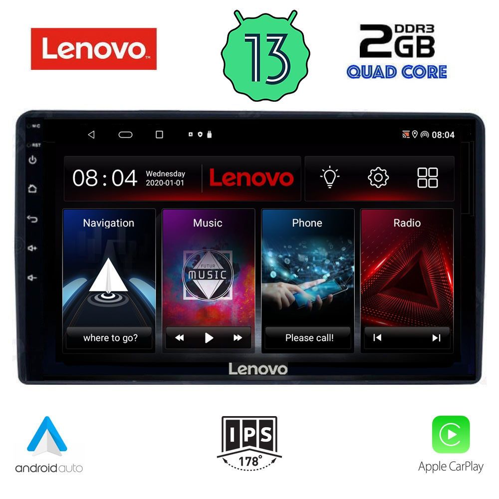 LENOVO LVD 4081_CPA (9inc) MULTIMEDIA TABLET OEM CITROEN – PEUGEOT mod. 2008-2018