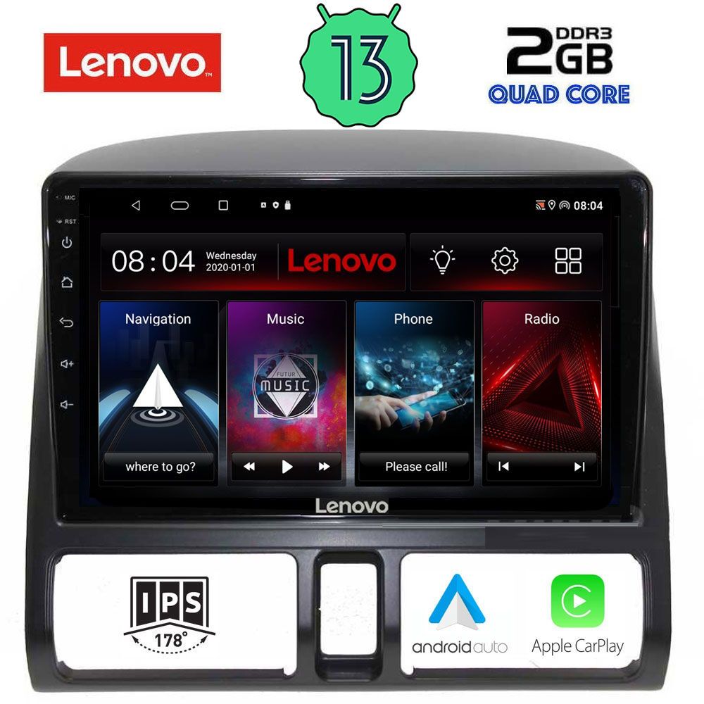 LENOVO LVD 4196_CPA CLIMA (9inc) MULTIMEDIA TABLET OEM HONDA CRV mod. 1996-2006