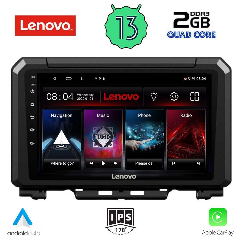 LENOVO LVD 4679_CPA (9inc) MULTIMEDIA TABLET OEM SUZUKI JIMNY mod. 2017&gt;