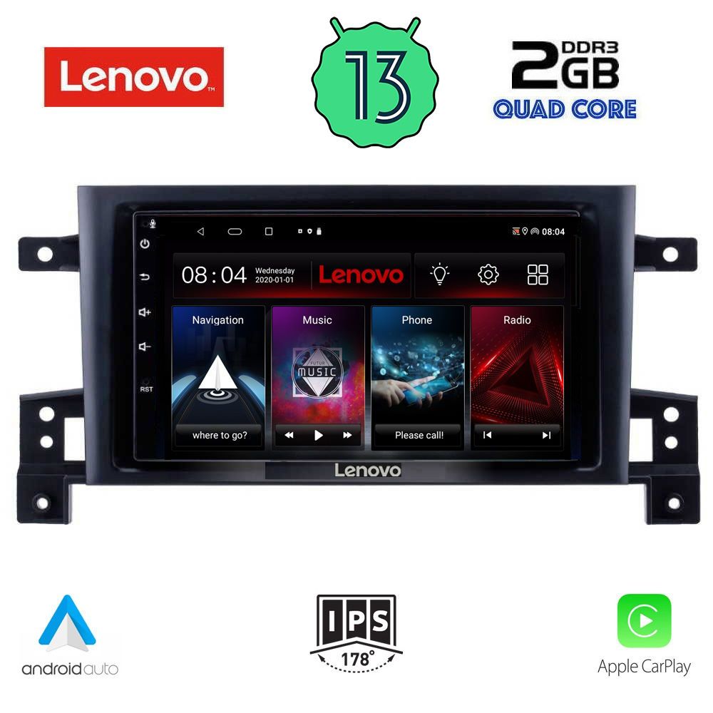 LENOVO LVD 4696_CPA (9inc) MULTIMEDIA TABLET OEM SUZUKI GRAND VITARA mod. 2005-2015