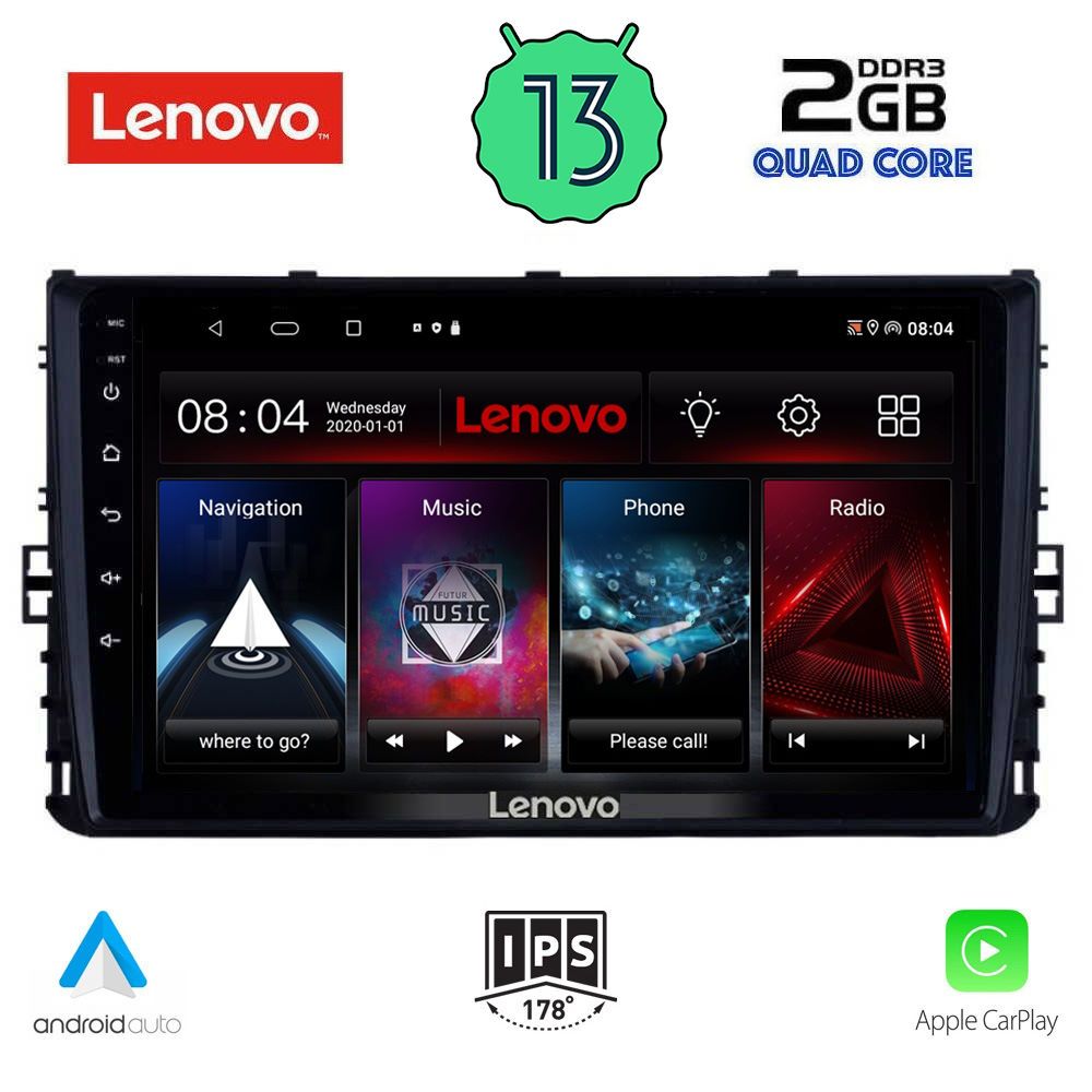 LENOVO LVD 4758_CPA (9inc) MULTIMEDIA TABLET OEM VW POLO – TROC – TCROSS mod. 2017&gt;