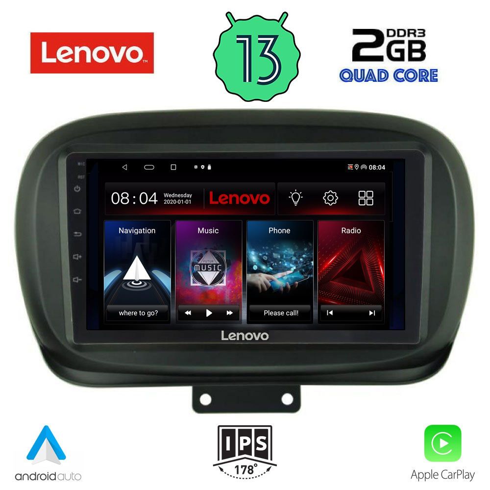 LENOVO LVD 4134_CPA (9inc) MULTIMEDIA TABLET OEM FIAT 500Χ mod. 2014&gt;