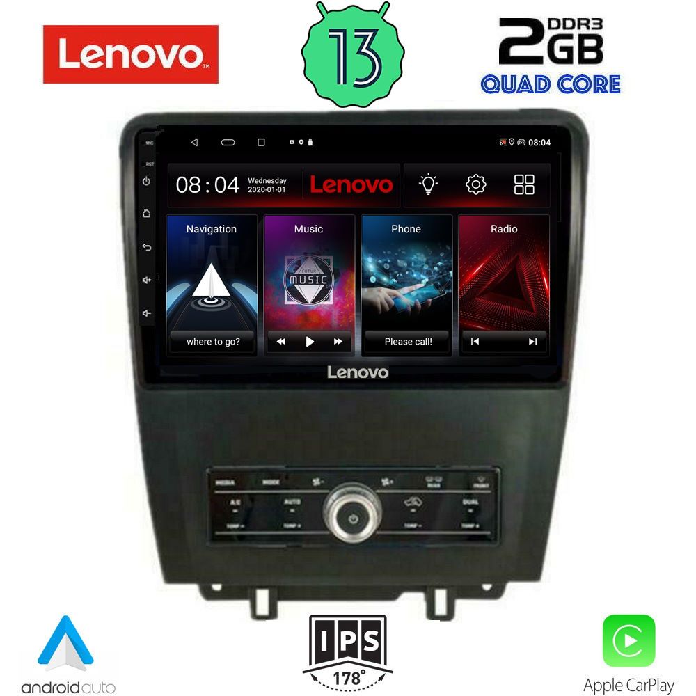 LENOVO LVD 4165_CPA (9inc) MULTIMEDIA TABLET OEM FORD MUSTANG mod. 2010-2015