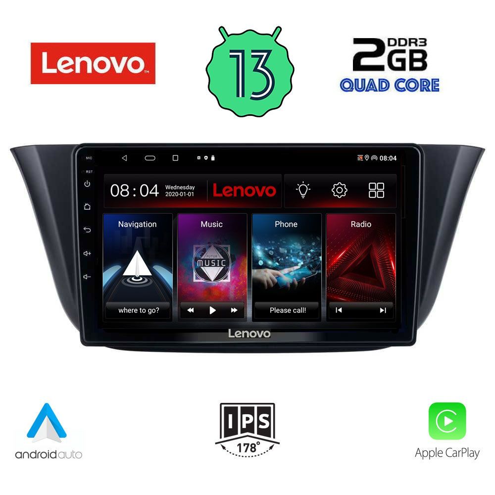 LENOVO LVD 4265_CPA (9inc) MULTIMEDIA TABLET OEM IVECO DAILY mod. 2014&gt;