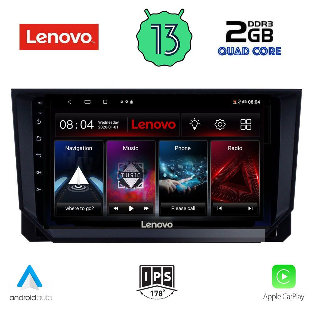 LENOVO LVD 4573_CPA (9inc) MULTIMEDIA TABLET OEM SEAT ARONA mod. 2018&gt;