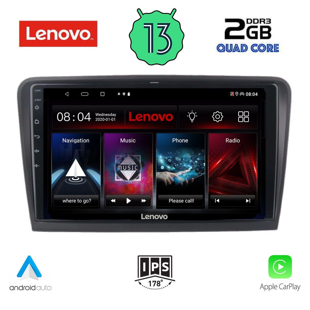 LENOVO LVD 4601_CPA (9inc) MULTIMEDIA TABLET OEM  SKODA RAPID  mod. 2012&gt;