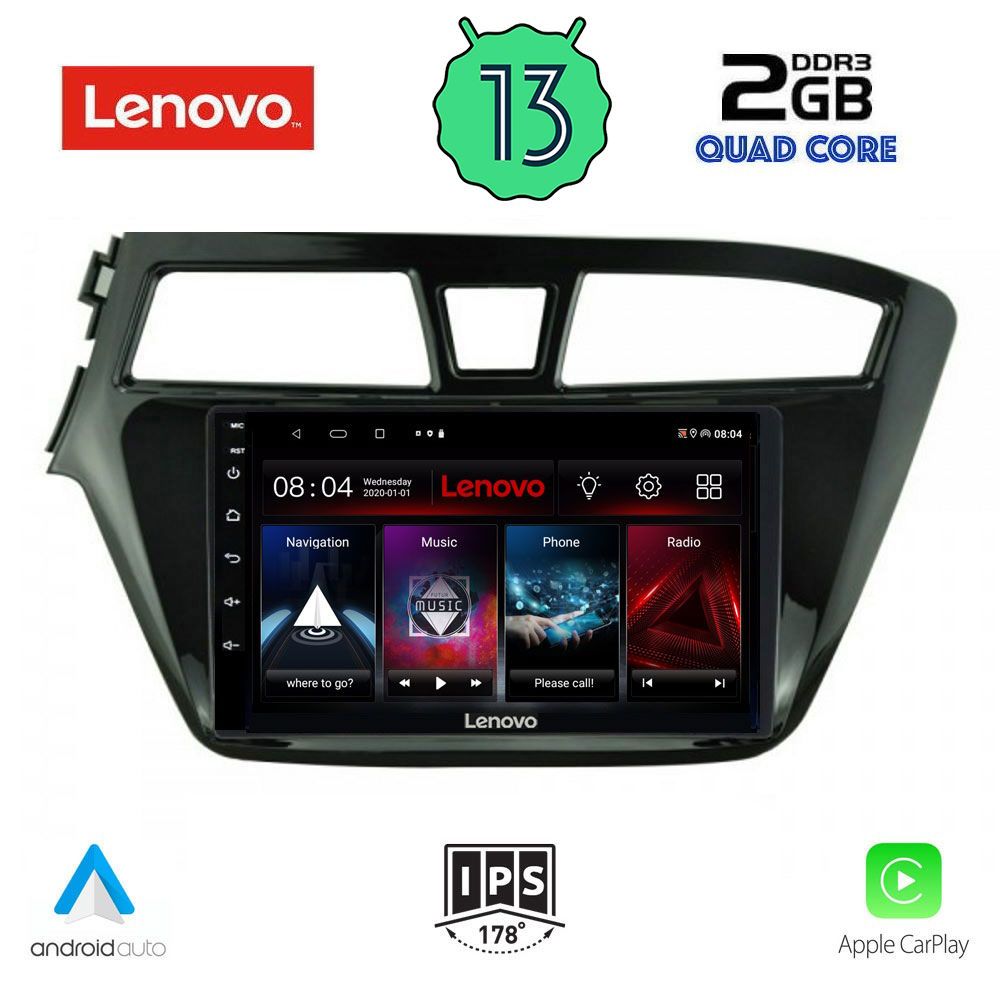 LENOVO LVD 4229_CPA (9inc) MULTIMEDIA TABLET OEM HYUNDAI i20 mod. 2014-2019