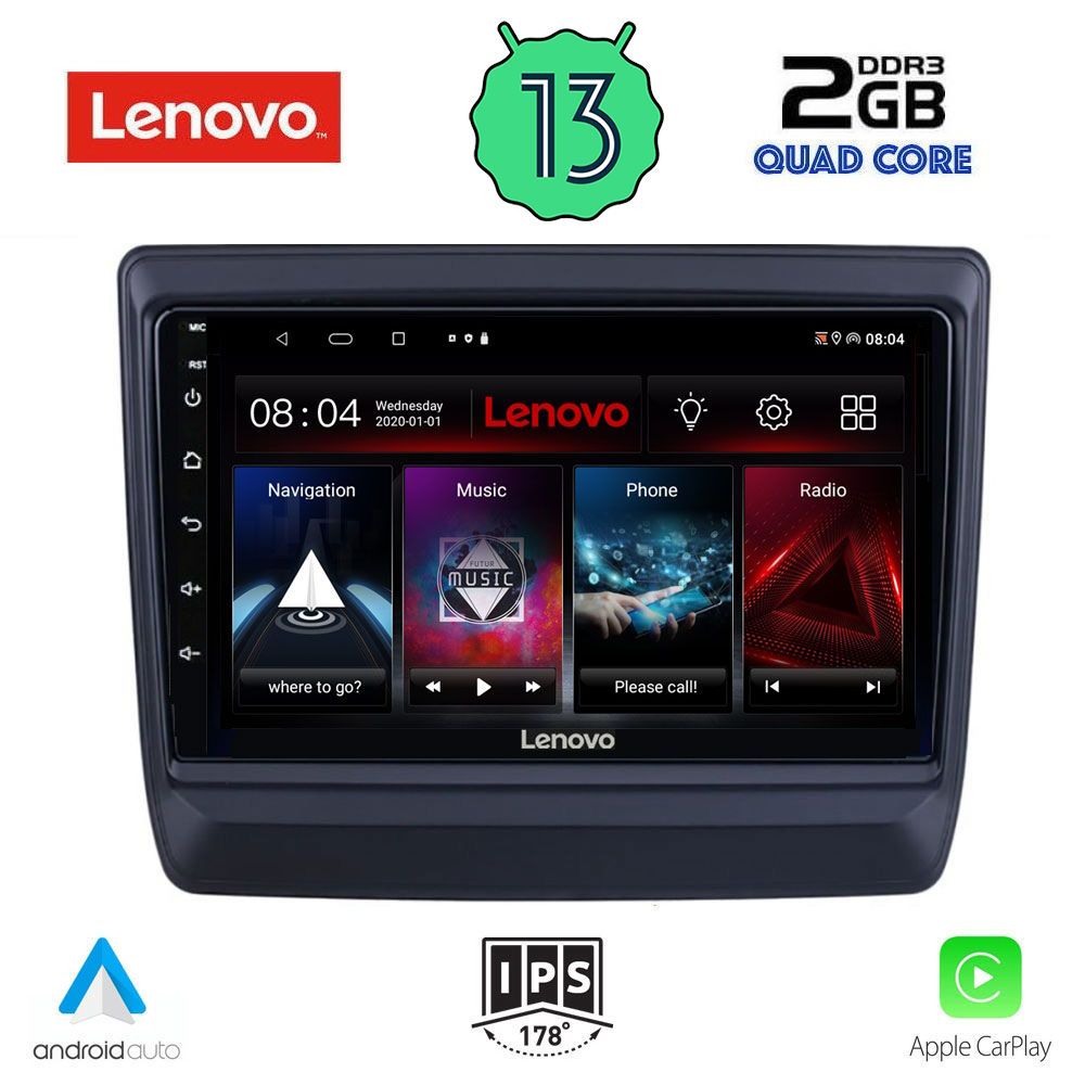 LENOVO LVD 4256_CPA (9inc) MULTIMEDIA TABLET OEM ISUZU DMAX mod. 2020&gt;