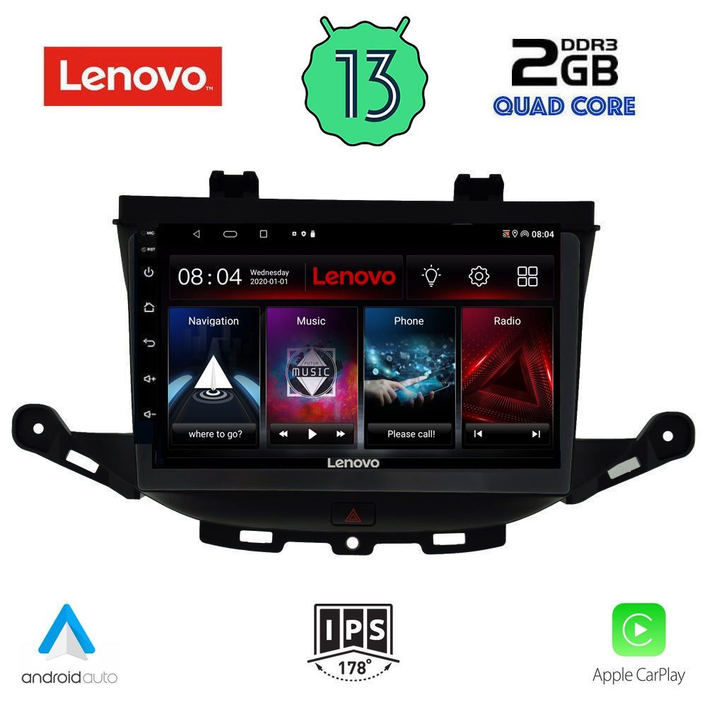 LENOVO LVD 4483_CPA (9inc) MULTIMEDIA TABLET OEM OPEL ASTRA K  mod.2015&gt;