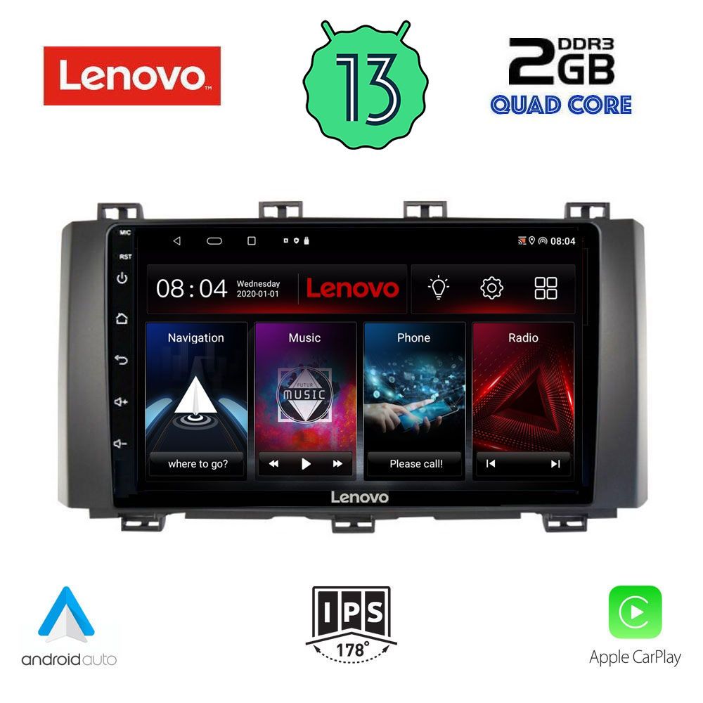 LENOVO LVD 4568_CPA (9inc) MULTIMEDIA TABLET OEM SEAT ATECA mod. 2017&gt;