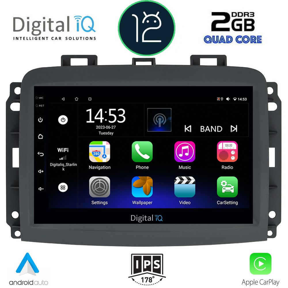 DIGITAL IQ RSB 2132_CPA (10inc) MULTIMEDIA TABLET OEM FIAT 500L mod. 2012&gt;