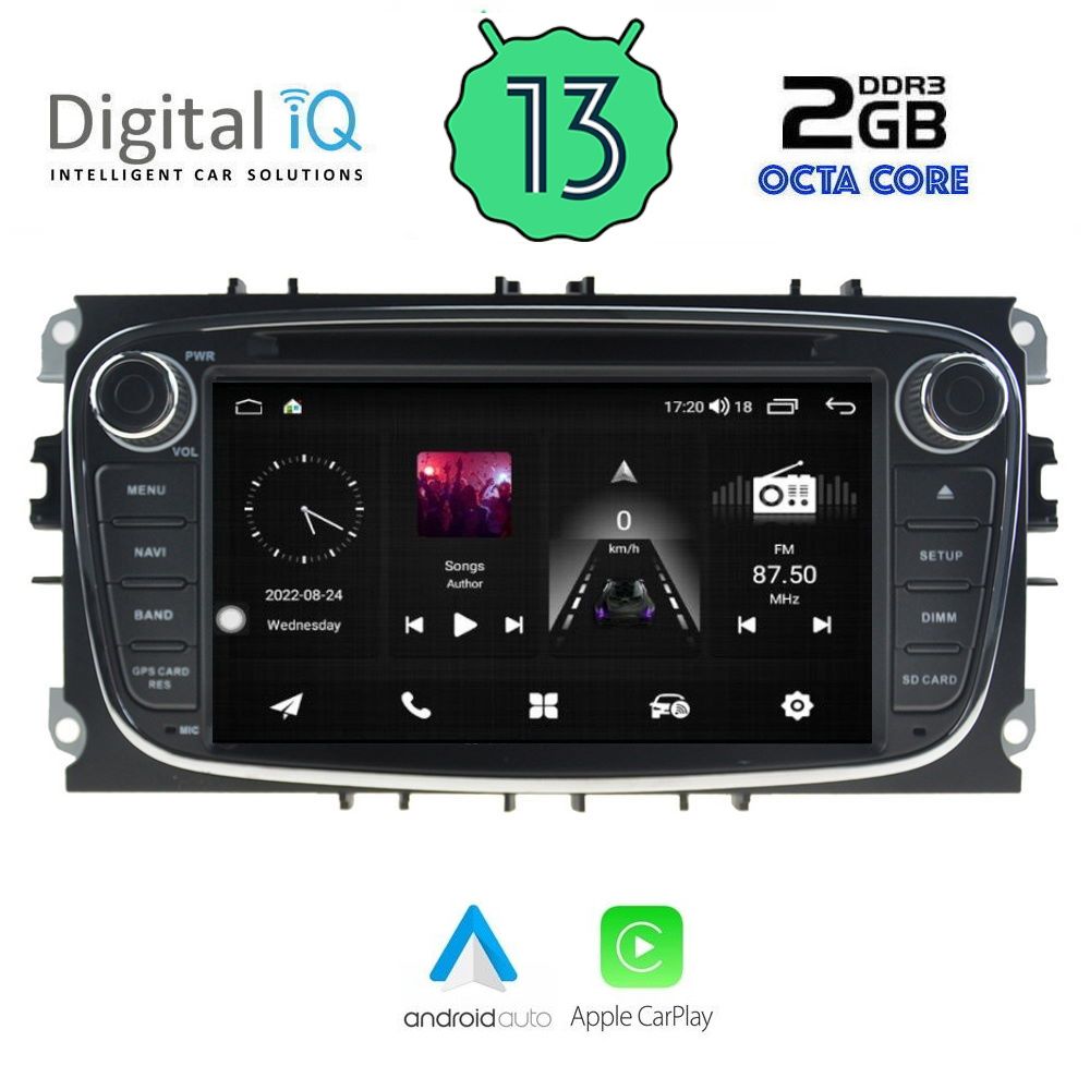 DIGITAL IQ MSF 303_CPA (7” DECK) MULTIMEDIA OEM FORD mod. 2007-2011