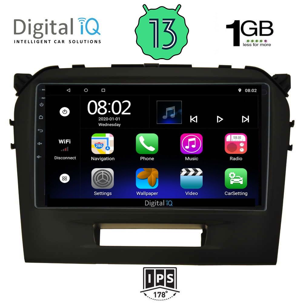 DIGITAL IQ RSA 1697_GPS (9inc) MULTIMEDIA TABLET OEM SUZUKI VITARA mod. 2016-2022