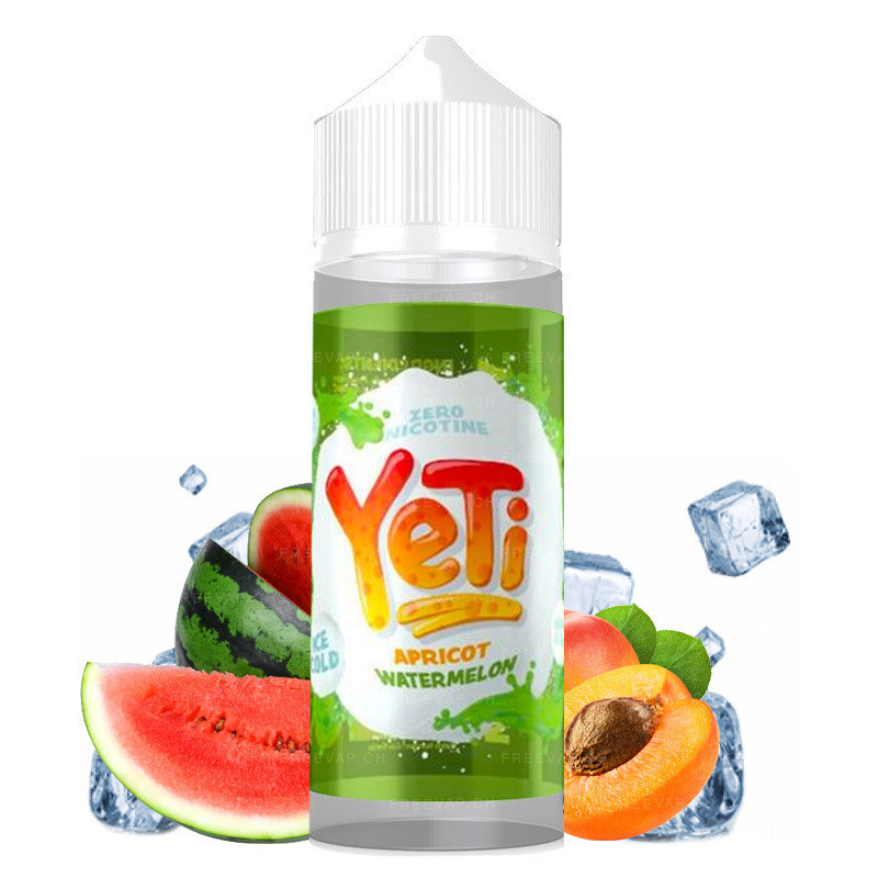 Yeti Iced Flavour Shot Apricot Watermelon 120ml