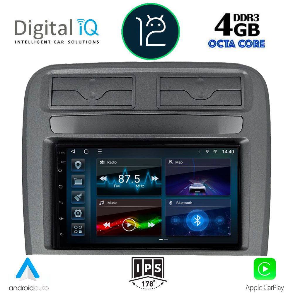 DIGITAL IQ TPF 360_CPA (7” DECK) MULTIMEDIA OEM FIAT GRANDE PUNTO mod. 2005-2011