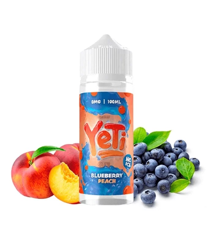 Yeti Defrosted Flavour Shot Blueberry Peach 120ml