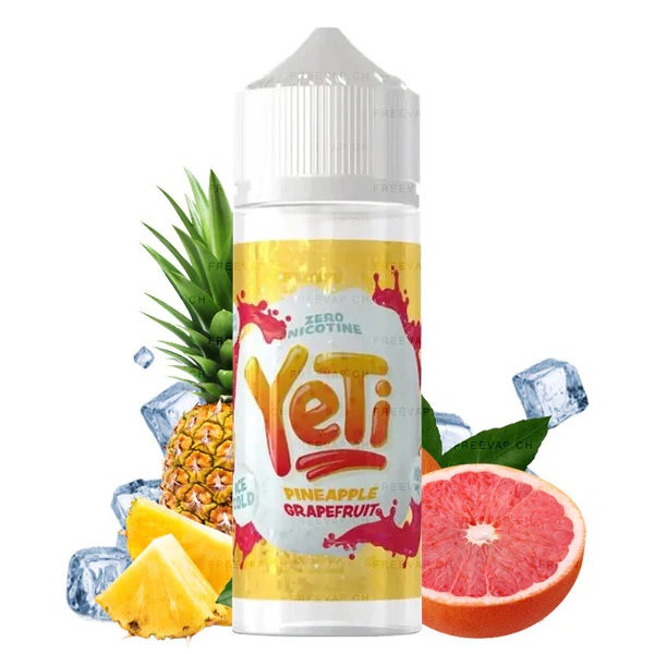 Yeti Iced Flavour Shot Pineapple Grapefruit 120ml